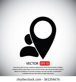 pointer vector icon