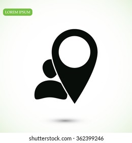 pointer vector icon