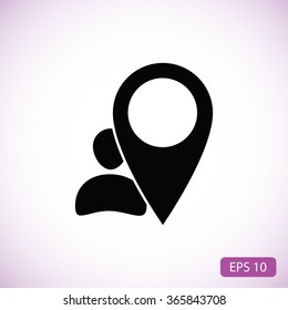 pointer vector icon
