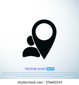pointer vector icon