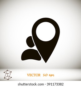 pointer vector icon