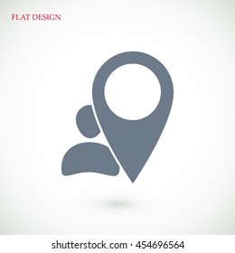 pointer vector icon