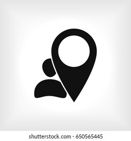 pointer vector icon, vector best flat icon, EPS