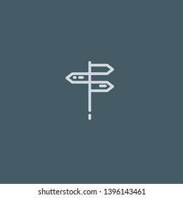 Pointer vector icon. Pointer concept stroke symbol design. Thin graphic elements vector illustration, outline pattern for your web site design, logo, UI. EPS 10.