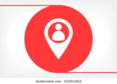 pointer Vector icon . Lorem Ipsum Illustration design