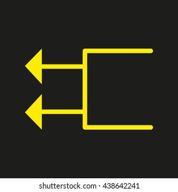 Pointer, vector illustration