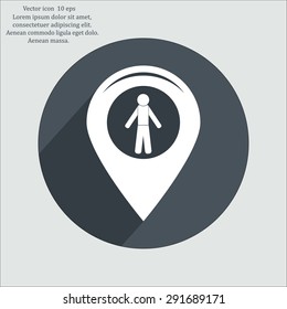 pointer web icon. vector design