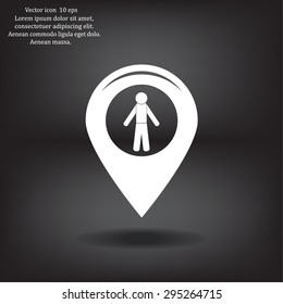 pointer web icon. vector design