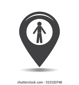 pointer web icon. vector design