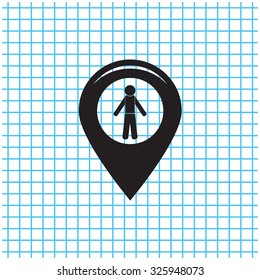 pointer web icon. vector design