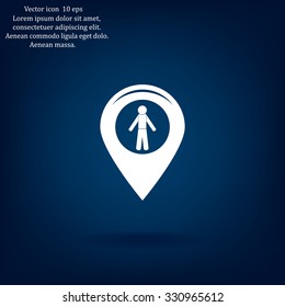 pointer web icon. vector design