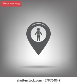 pointer web icon. vector design