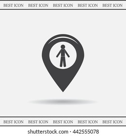 pointer web icon. vector design