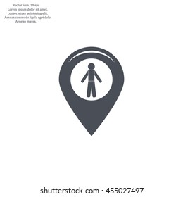 pointer web icon. vector design