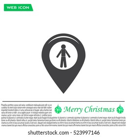 pointer web icon. vector design