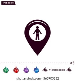 pointer web icon. vector design