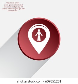 pointer web icon. vector design