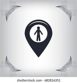 pointer web icon. vector design