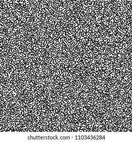Pointillism high density seamless dots pattern. Abstract monochrome halftone. Just drop to swatches and enjoy! EPS 10