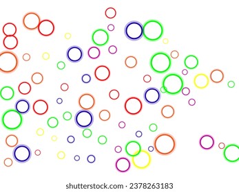 Pointillist, pointillism background. Stipple, stippling texture All Color Dot. Red Flying Background Color. 