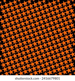 Pointillizer effect vector with small stars motif