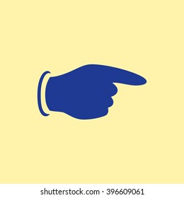Pointing Finger Icon.