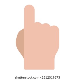 Ícone de dedo apontador para web, app, infográfico, etc
