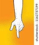 Pointing Finger Illustration, Vector
