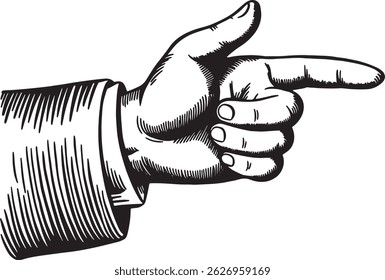 Pointing hand finger drawing design stock photos premium quality
