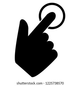 pointing hand icon, hand pointer icon vector