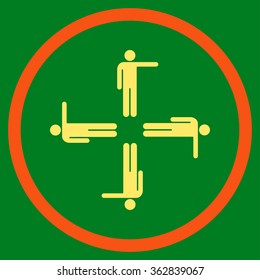 Pointing Men Icon