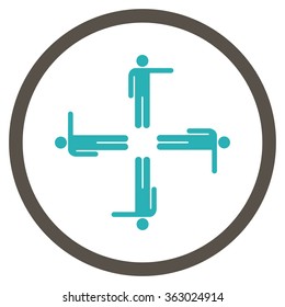 Pointing Men Icon