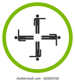 Pointing Men Icon