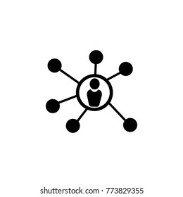 Pointing Men icon. Web element. Premium quality graphic design. Signs symbols collection, simple icon for websites, web design, mobile app, info graphics on white background