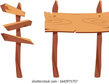 Pointing sign, pointer, wooden pointer