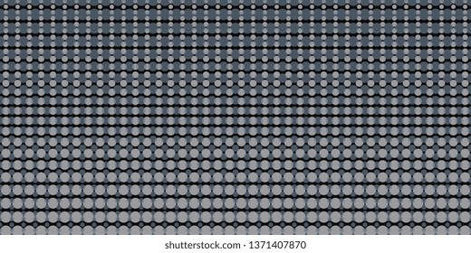 Points. Background made of dots. Dotted background. Small circles. Circles of different sizes. Vector graphics
