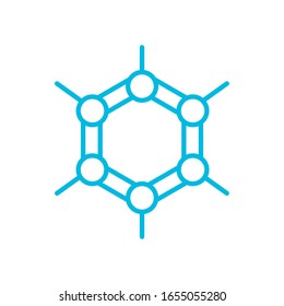 points circuit line style icon design, futuristic virtual technology modern innovation digital entertainment tech and simulation theme Vector illustration