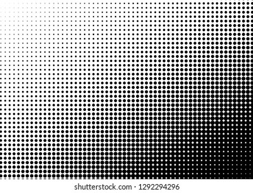 Points Dots Background. Abstract Grunge Backdrop. Distressed Overlay. Gradient Texture. Vector illustration