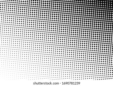 Points Dots Background. Gradient Modern Overlay. Fade Texture. Grunge Distressed Pattern. Vector illustration