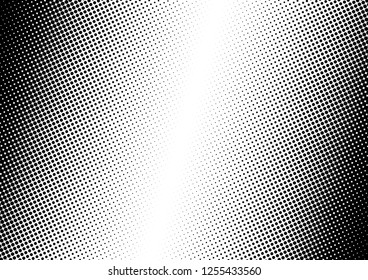 Points Dots Background. Monochrome Backdrop. Fade Abstract Overlay. Gradient Texture. Vector illustration