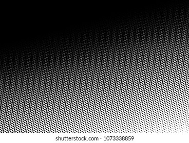 Points Dotted Halftone Background. Black and White Pattern. Distressed Backdrop. Modern Dots Texture. Vector illustration
