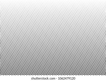 Points Dotted Halftone Background. Modern Texture. Monochrome Vintage Backdrop. Abstract Pattern. Vector illustration