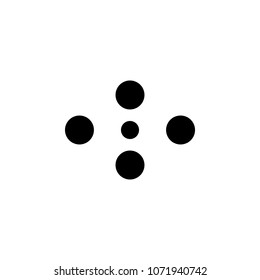 points icon. Element of minimalistic icon for mobile concept and web apps. Signs and symbols collection icon for websites, web design, mobile app on white background