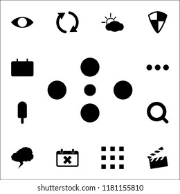 points icon. web icons universal set for web and mobile
