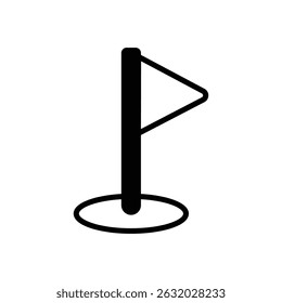 ilustração de stock do ícone de vetor Pontos de Interesse