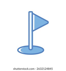 Points of Interest vector icon stock illustration