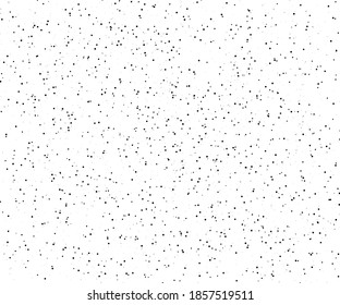 Points, aléatoires, chaotiques. Grunge. Illustration vectorielle. Arrière-plan.
