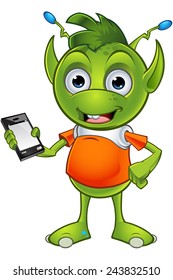 Pointy Eared Alien Character