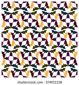 Pointy star pattern stacking