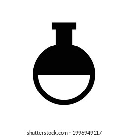 Poision bottle vector icon, isolated on white background